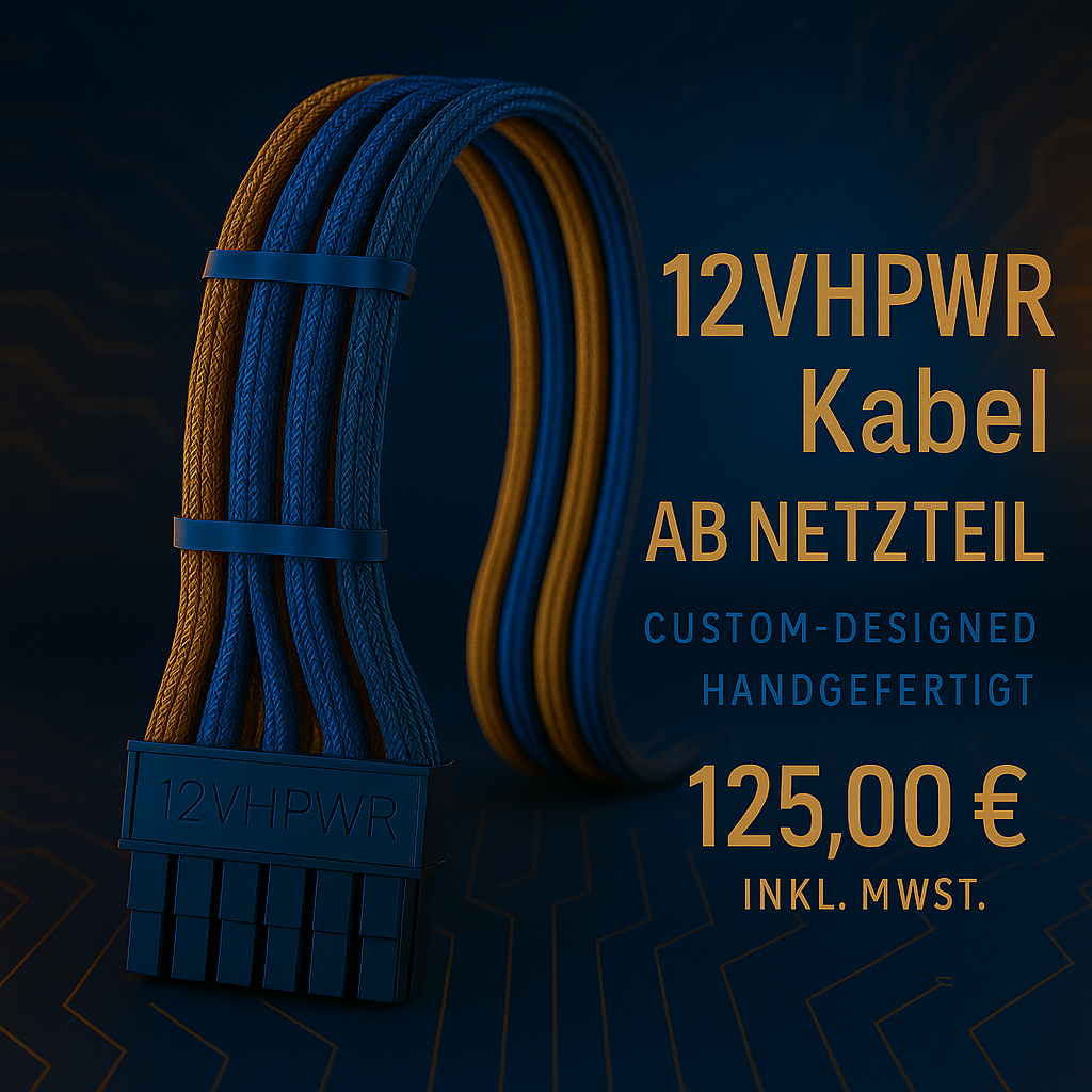 12VHPWR sleeved Kabel ab Netzteil