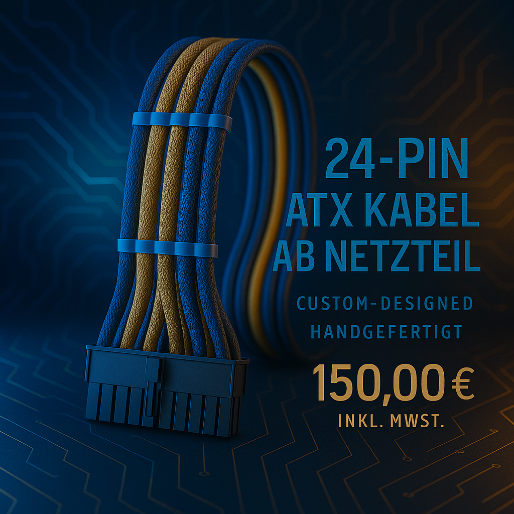 ATX sleeved Kabel ab Netzteil