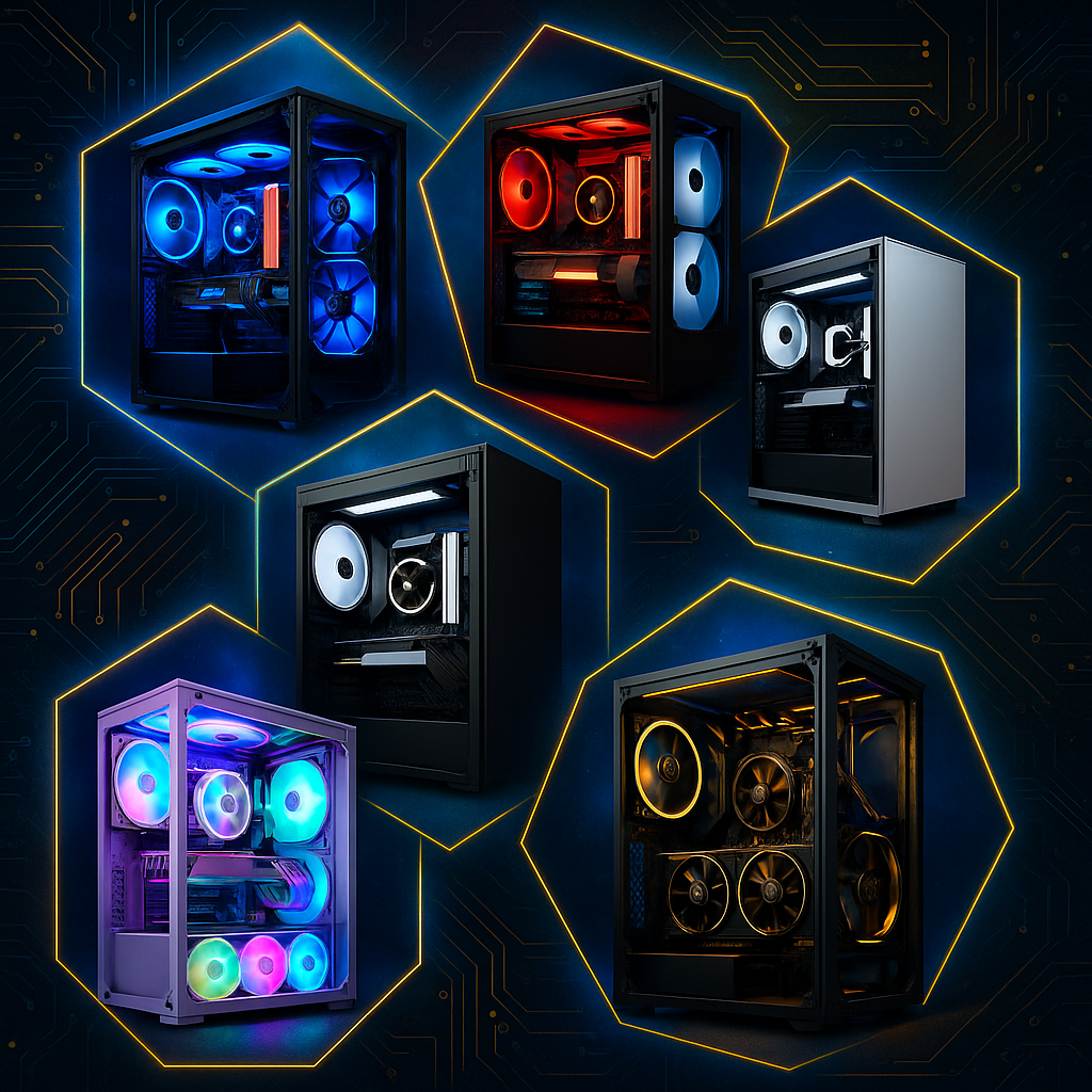 Montage eines neuen Computersystems